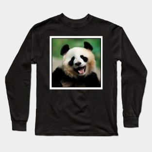 Laughing Panda Long Sleeve T-Shirt